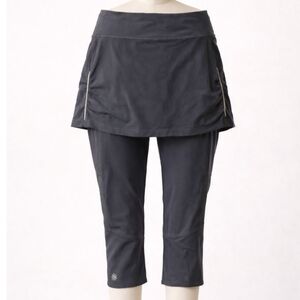 Athleta Contender Capri Leggings (2-in-1 Style)